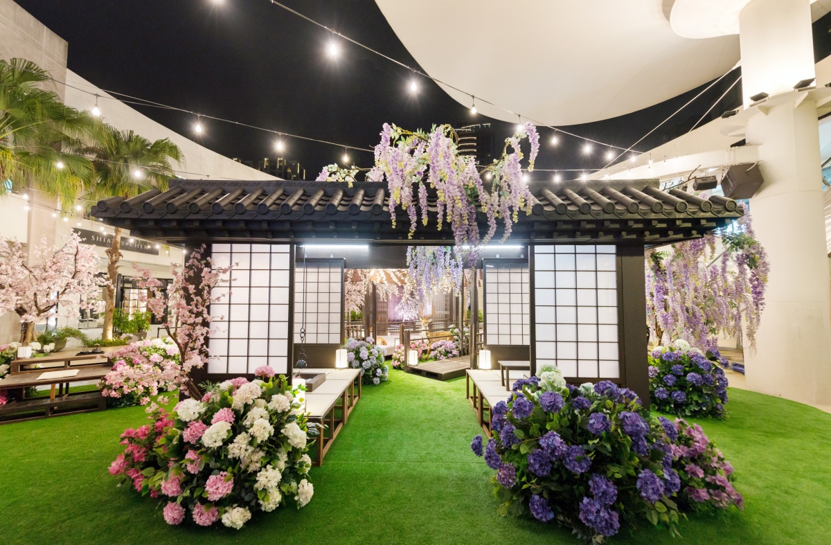 獨家日系庭園免費拍！嫩粉花海、櫻花小船７打卡點，加碼台中新百貨4/10開幕