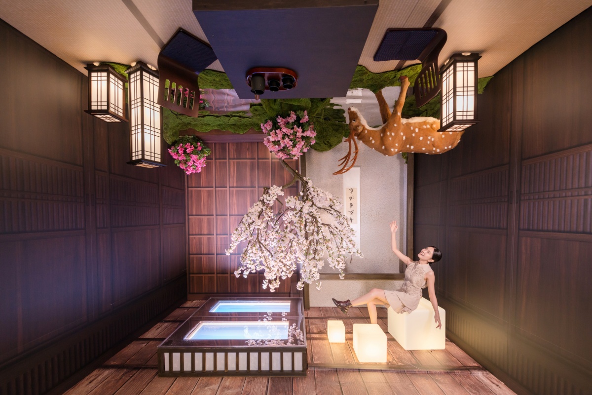 獨家日系庭園免費拍！嫩粉花海、櫻花小船７打卡點，加碼台中新百貨4/10開幕