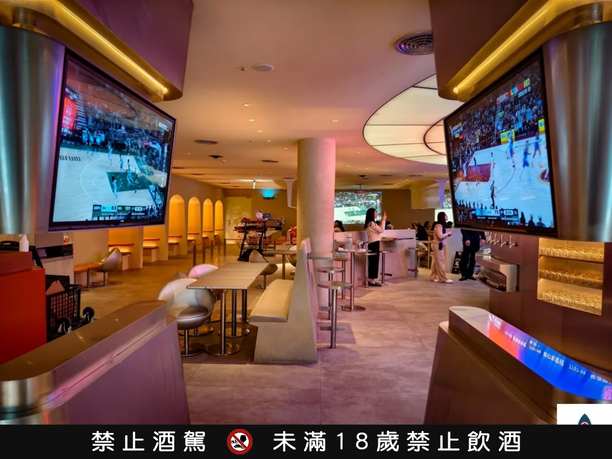 看球賽必衝！北中南10間超嗨運動餐廳：環狀巨型螢幕、現裝精釀生啤、爆汁漢堡