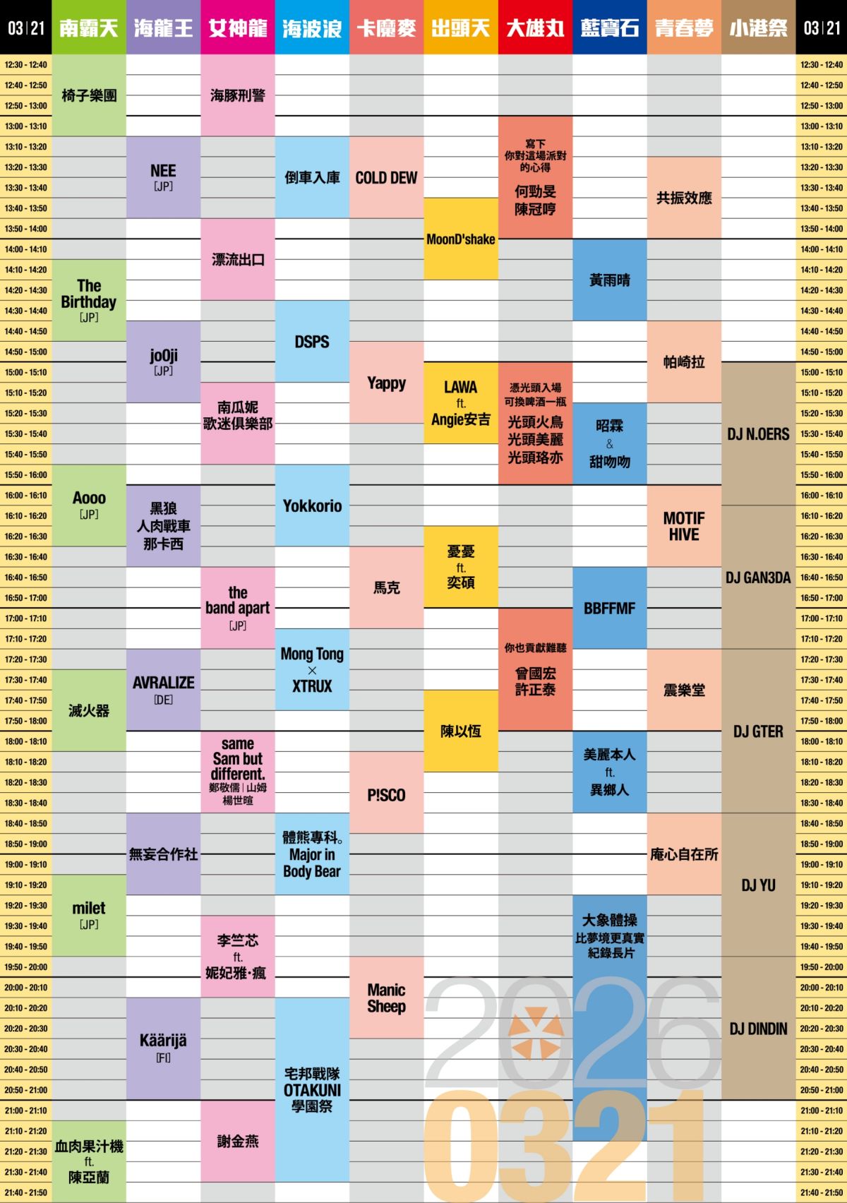 大港開唱2026：日期、陣容、免費舞台，駁二美食＋景點推薦