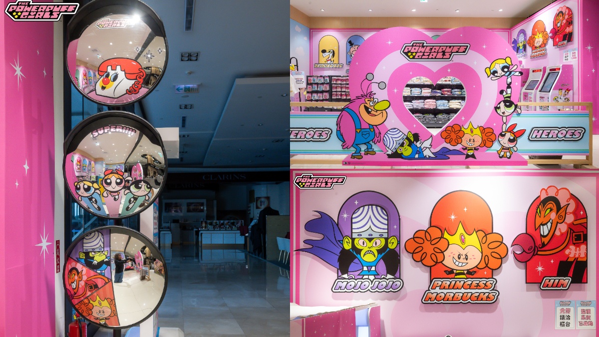 「飛天小女警」快閃高雄！７大打卡點免費拍，40款全新周邊搶先看