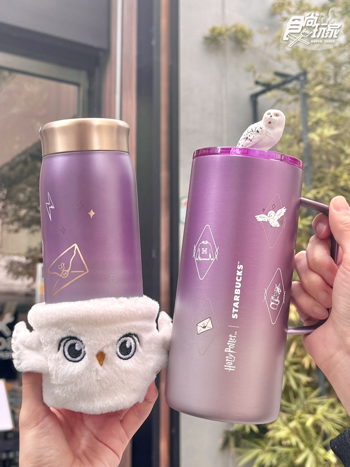 「星巴克ｘ哈利波特」26款搶先開箱！霍格華茲４學院變色杯，嘿美、金探子周邊