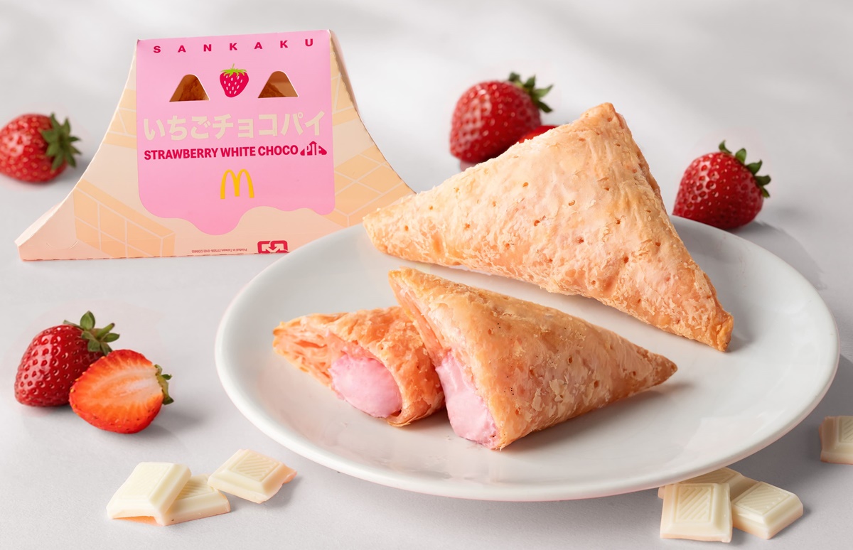 麥當勞「草莓巧克力三角派」開賣!3款草莓新品搶看,「霹靂甜心卡」39元必收 麥當勞「草莓巧克力三角派」開賣!3款草莓新品搶看,「霹靂甜心卡」39元必收