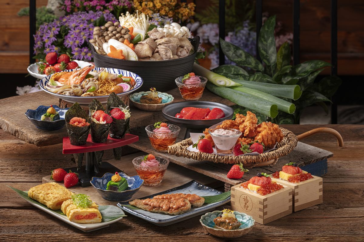 草莓甜點吃到飽！698元百道料理無限夾，必嗑新菜熊本草莓、博多水炊雞肉鍋