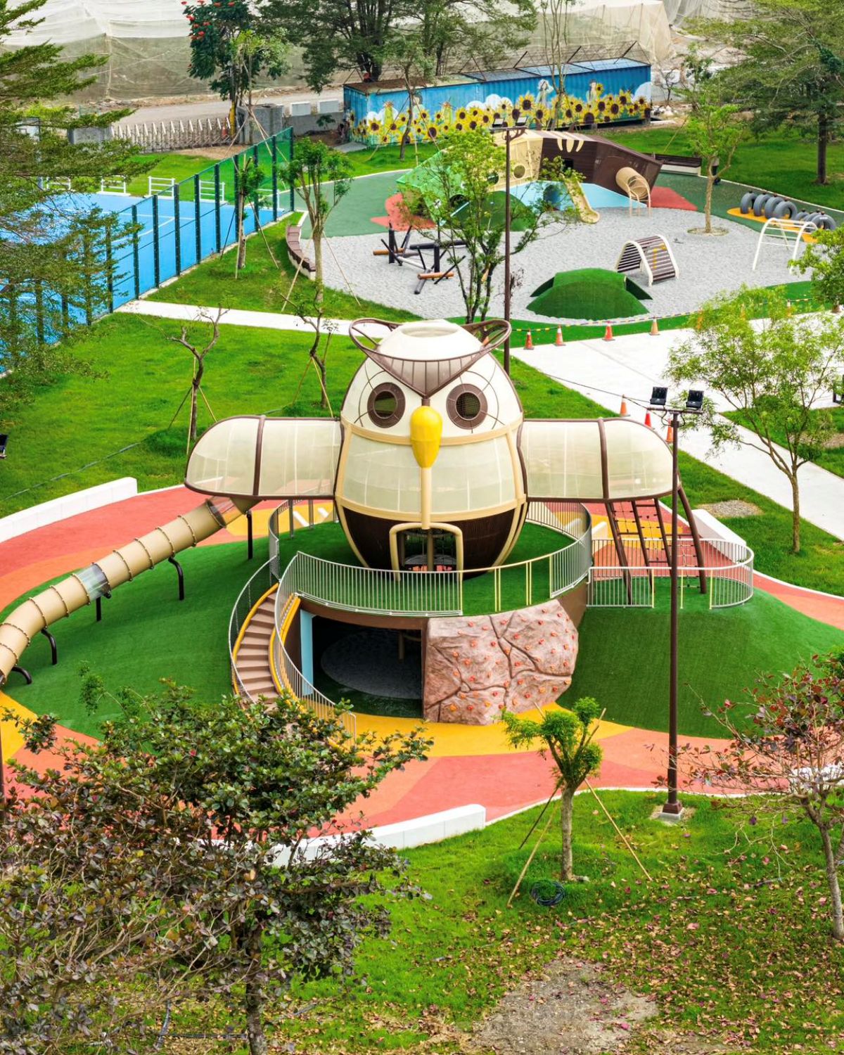 屏東也有「熱氣球嘉年華」！全新貓頭鷹公園登場，逛美食市集、走進熱氣球