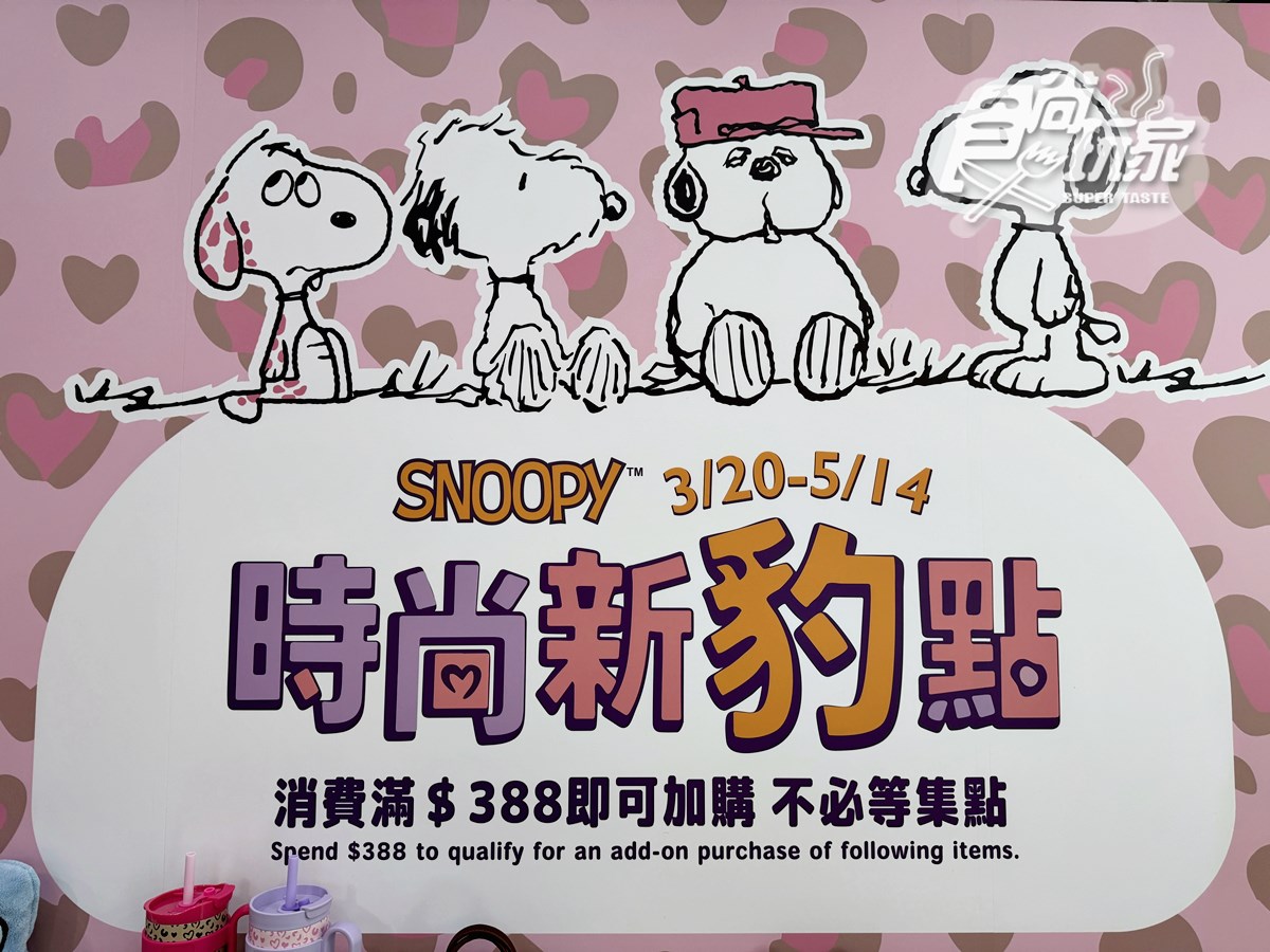 康是美Ｘ史努比聯名！18款超萌豹紋周邊、歐拉夫玩偶，免費送Q萌心型鏡