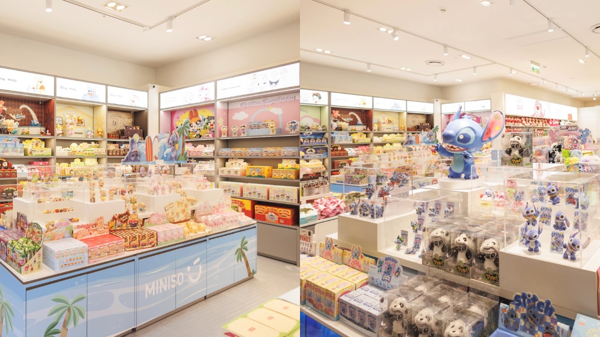送《玩具總動員》盲盒！全台首間MINISO開幕，史努比、蠟筆小新周邊免費逛