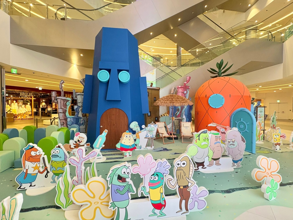 「海綿寶寶鳳梨屋」登陸商場！免費打卡再送限量周邊，加碼台南三井二期開幕
