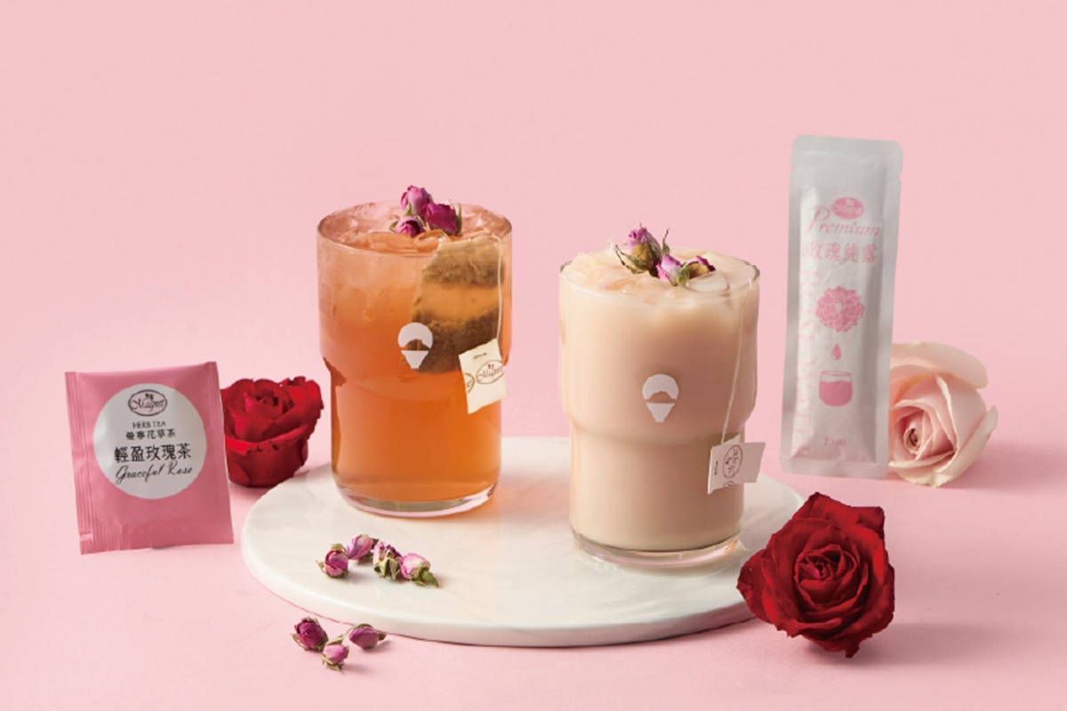 ３大春天花系手搖飲！麻古絕美「櫻花旋轉杯套」，一沐日牡丹花、山焙花韻茶