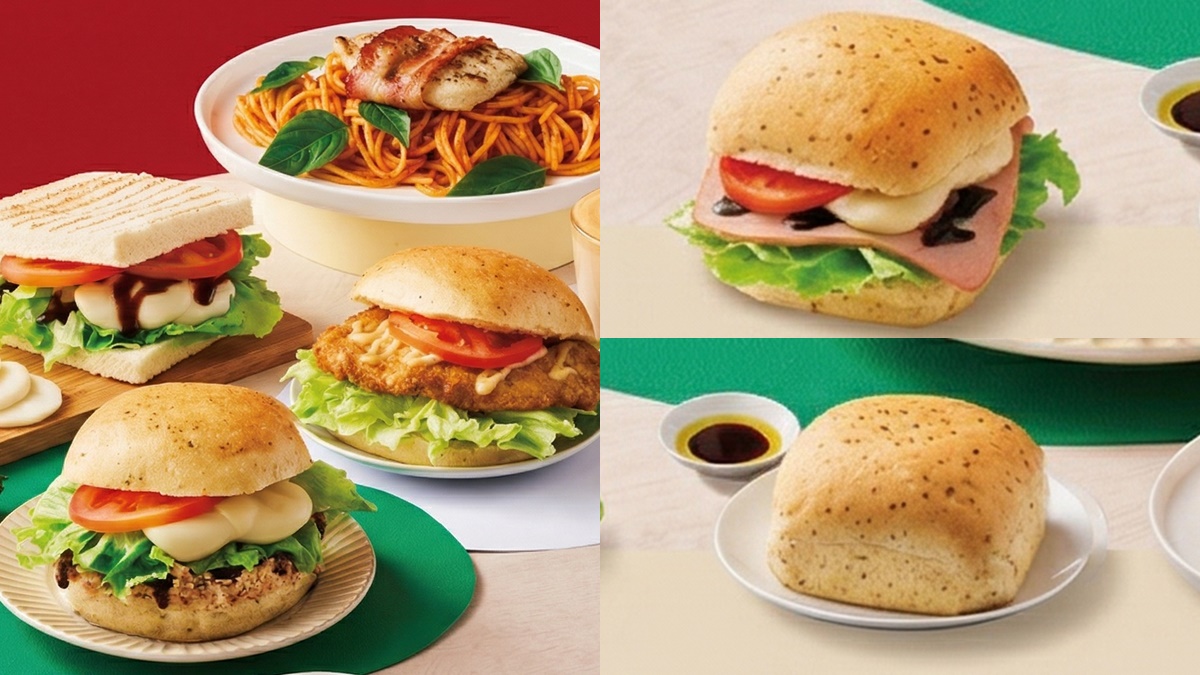 最低45元起！「Q Burger」吳寶春聯名10款，莫扎瑞拉起士堡、佛卡夏套餐