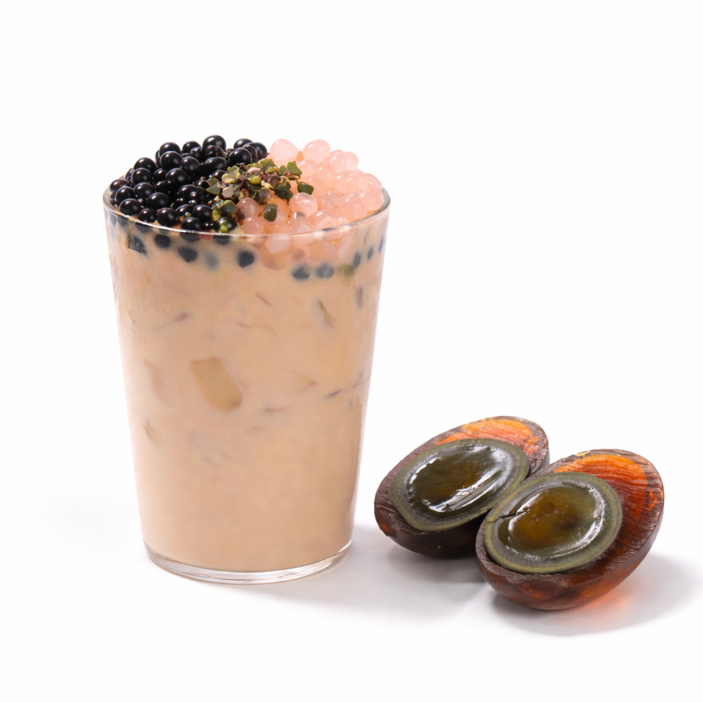 超暗黑「皮蛋奶茶」出現了！2026愚人節飲品懶人包，清心「荔枝白」白珍珠開喝