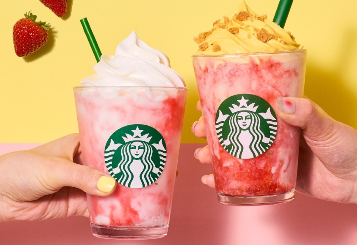 星巴克買一送一！連２天10款夯品買一送一，日本最新「草莓泡芙星冰樂」搶喝