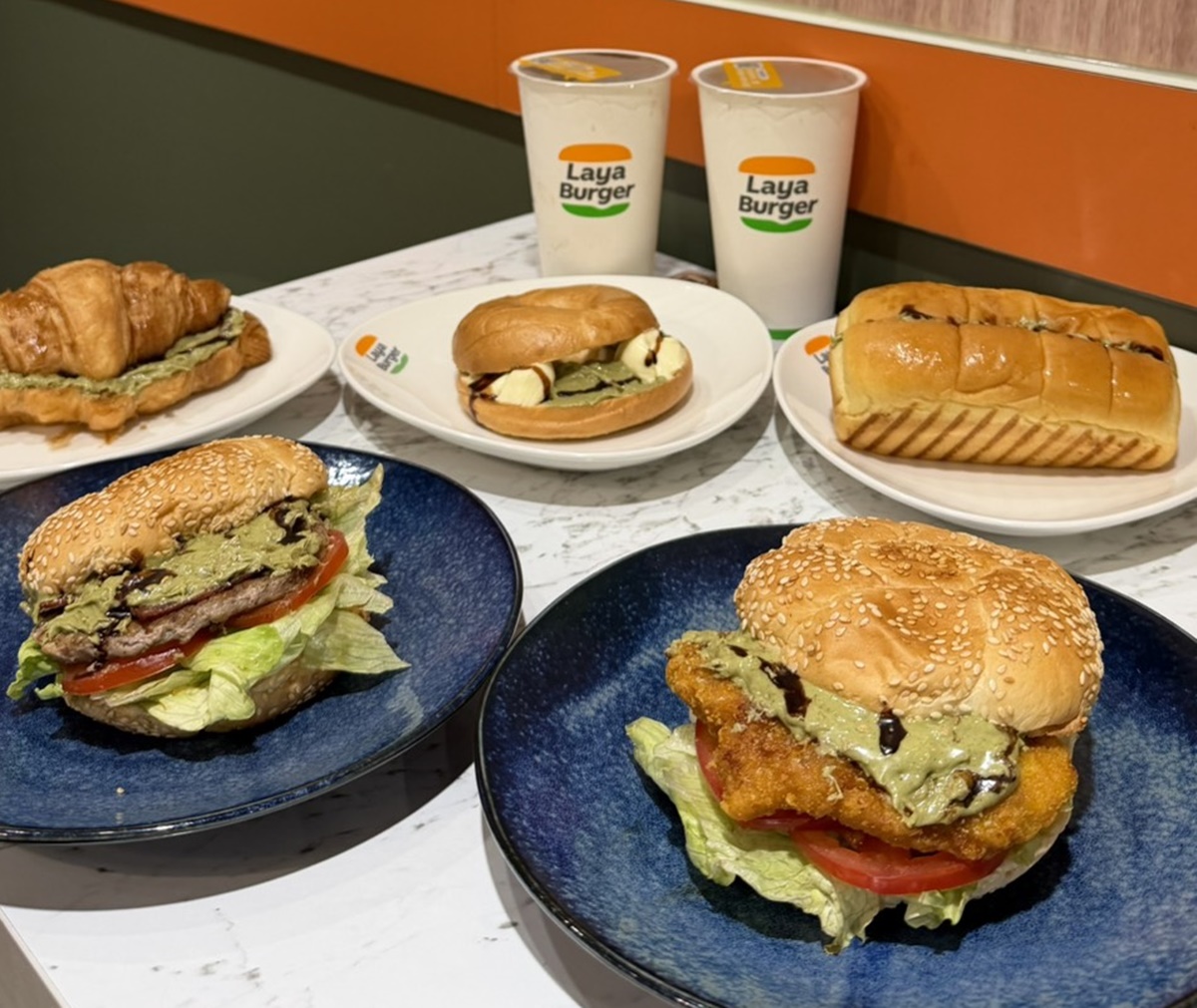 拉亞漢堡「杜拜巧克力」來了！５款開心果新品＋套餐，55元起爽吃爆漿貝果