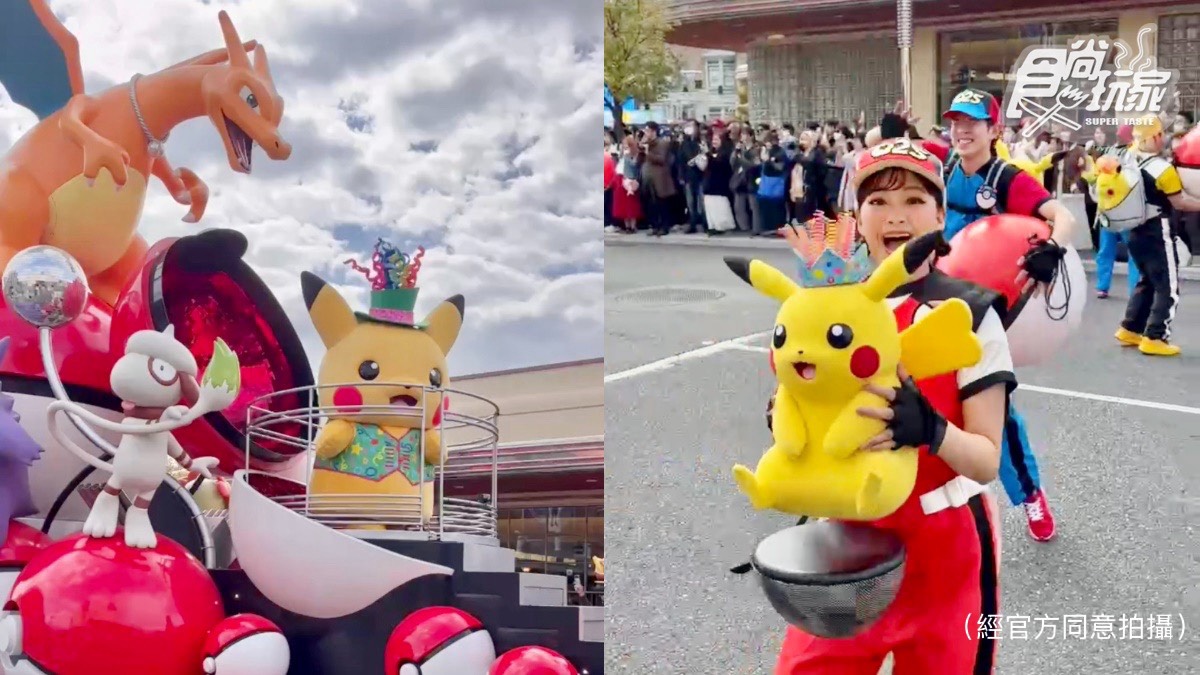「日本環球影城25週年」這樣玩！25隻皮卡丘遊行、周邊美食、近距離恐龍互動