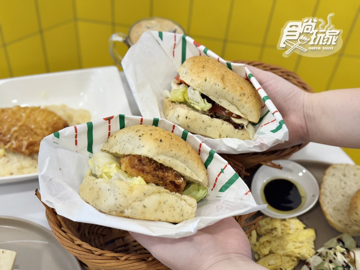 最低45元起！「Q Burger」吳寶春聯名10款開箱，莫扎瑞拉起士堡、佛卡夏