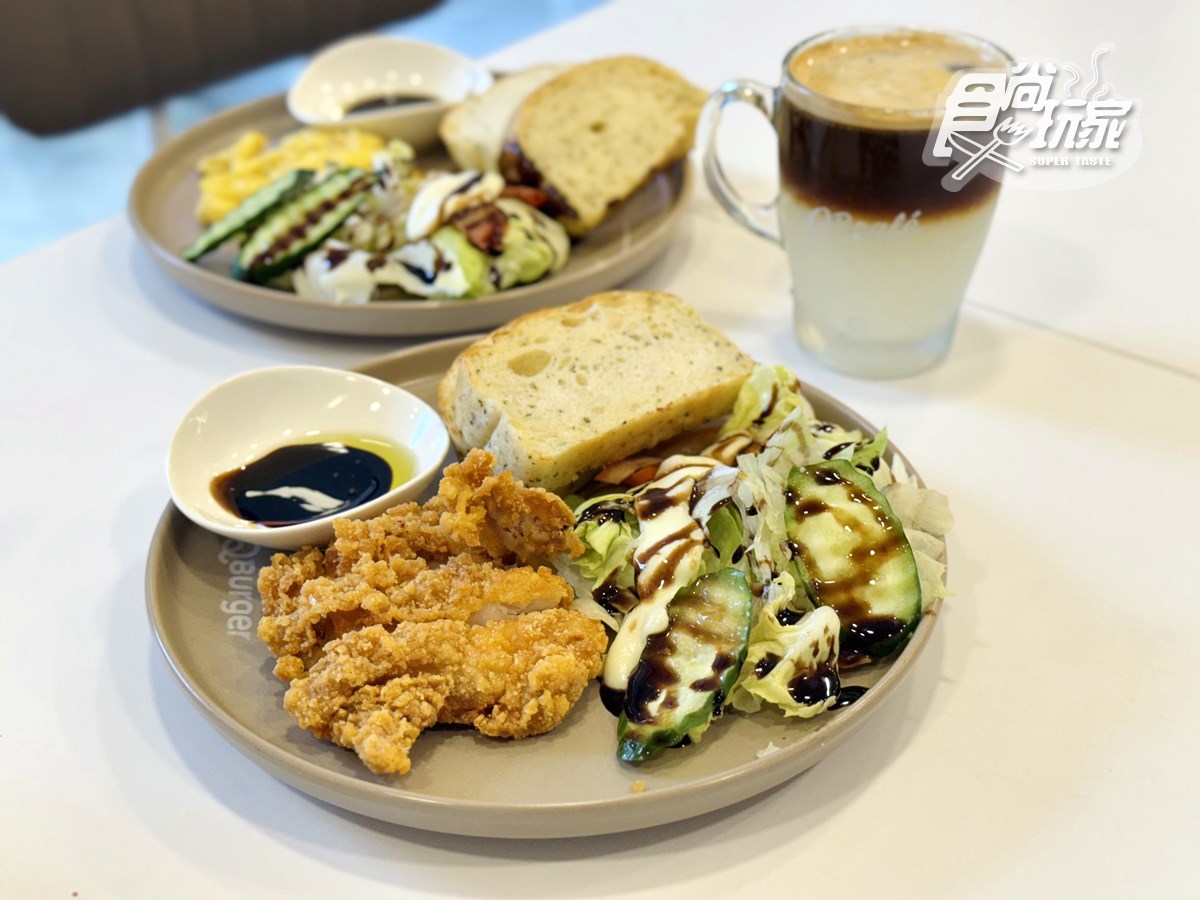 最低45元起！「Q Burger」吳寶春聯名10款開箱，莫扎瑞拉起士堡、佛卡夏