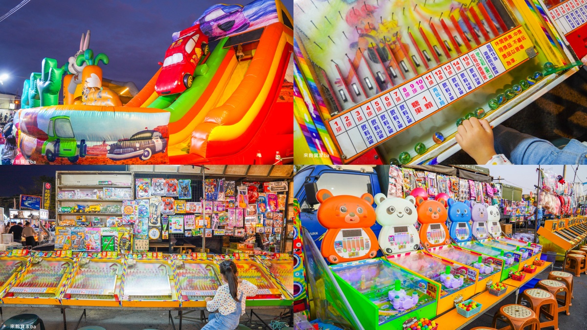 「台積100股」套圈圈天花板在這！精誠夜市全攻略：必排７家美食、逛暴紅遊戲攤