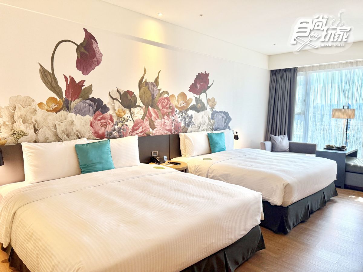 房間裡全是玩具！捷絲旅高雄站前館開箱：入住親子房免費送積木車車、零食包