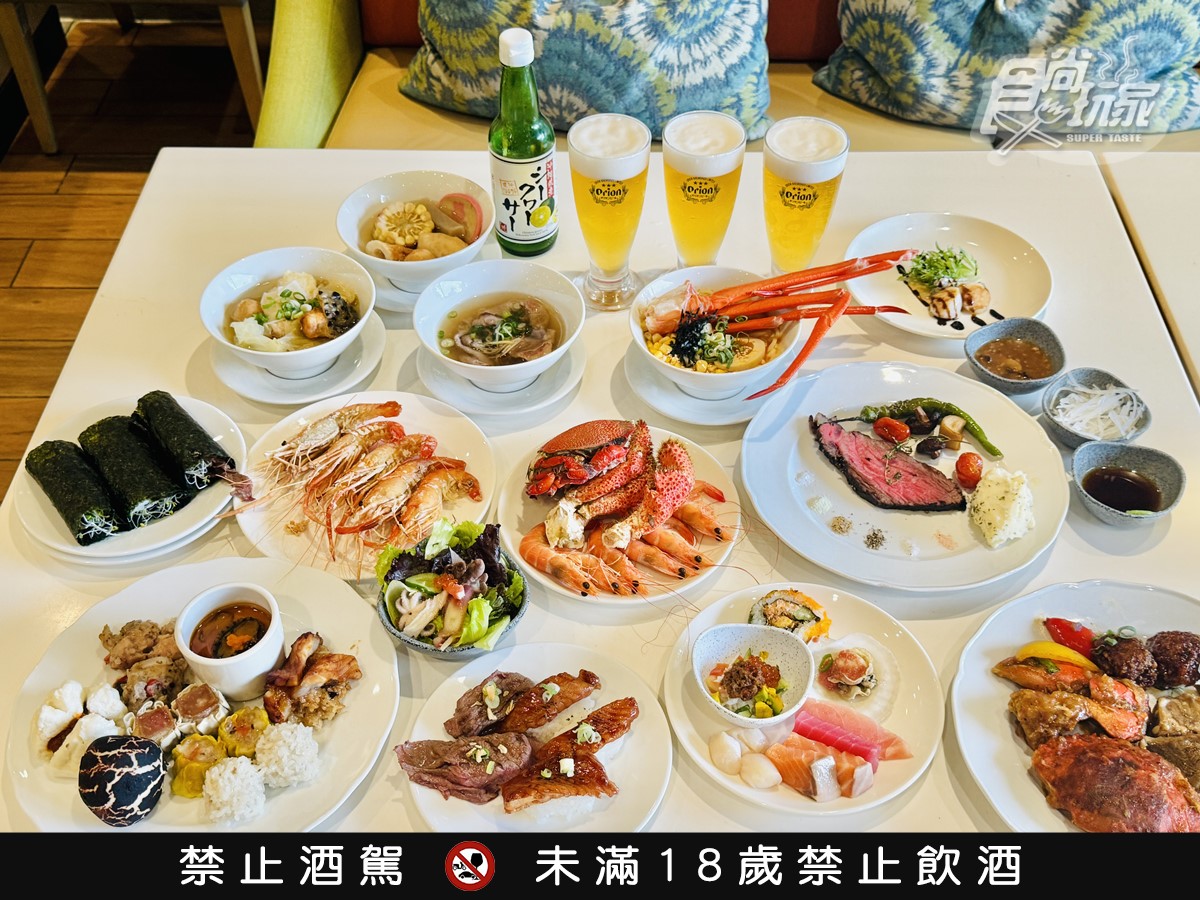 ４人同行１人免費！台北吃到飽「沖繩美食季」登場，下午茶第２位半價