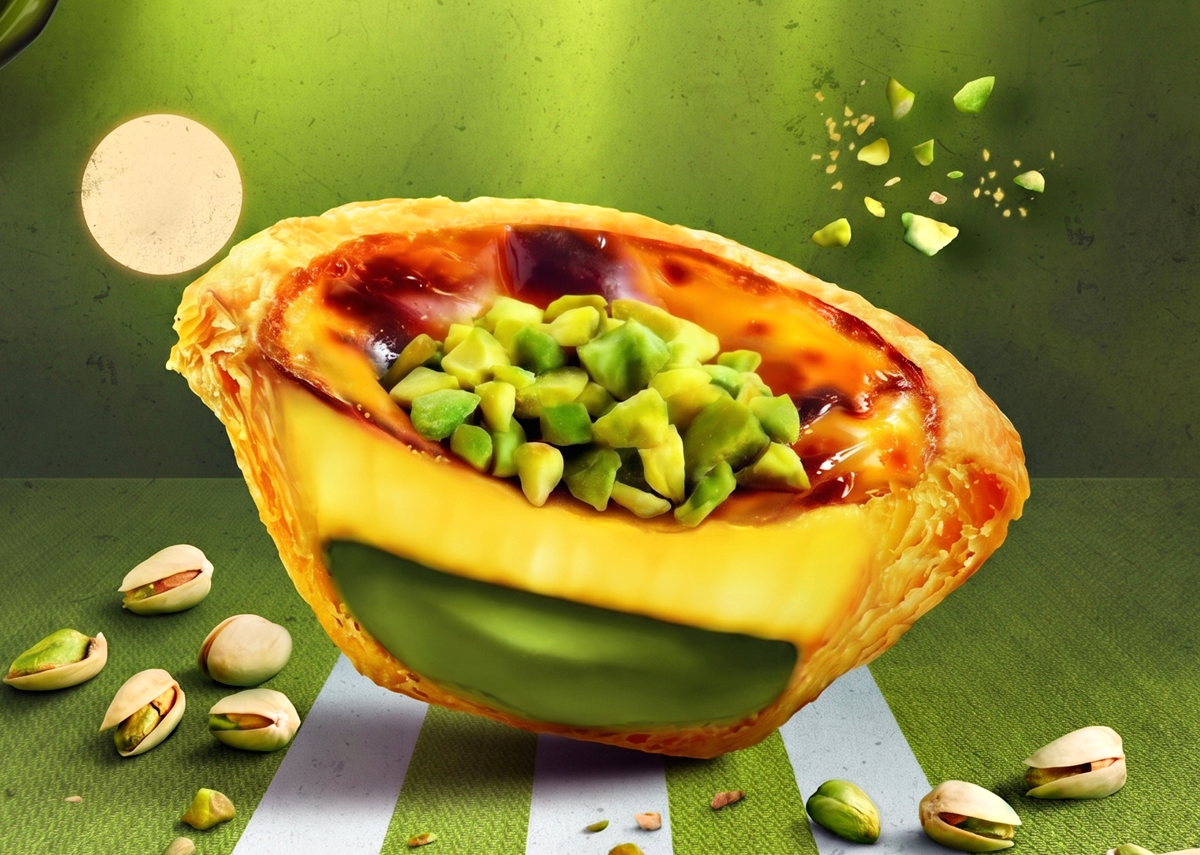 肯德基「開心果脆粒蛋撻」開賣！爆漿內餡＋脆粒超欠吃，加碼搶買６送６