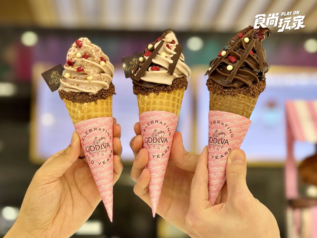 GODIVA免費送「巧克力娃娃」！爽吃開心果黑巧、霜淇淋，16款超萌貼圖必搶