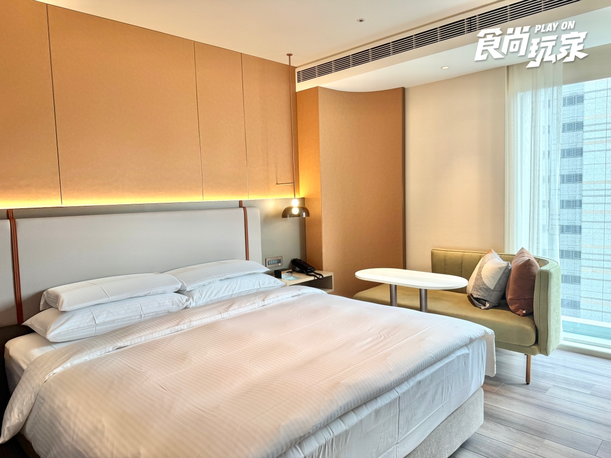 台中住宿推薦！「采寓」鄰近各大百貨、購物中心，享用全台最美公園咖啡