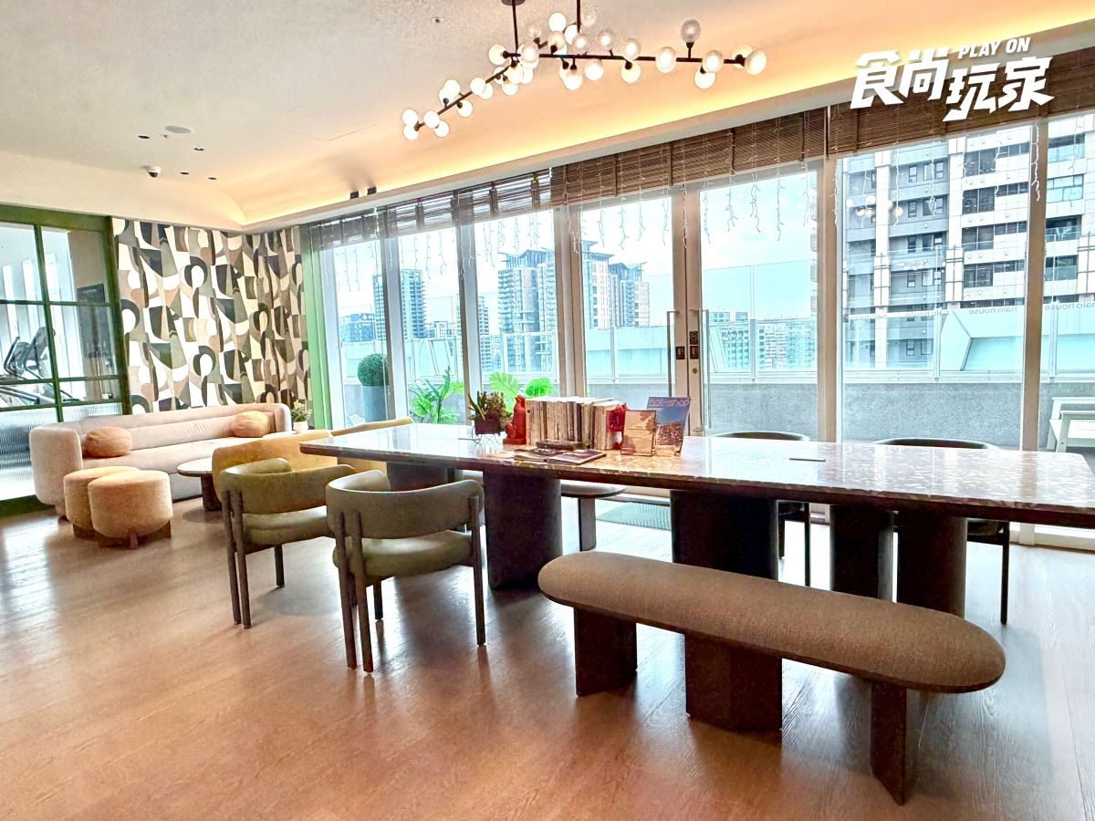 台中住宿推薦！「采寓」鄰近各大百貨、購物中心，享用全台最美公園咖啡