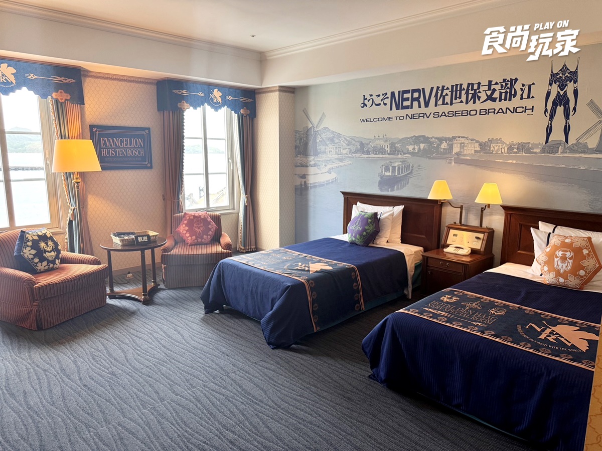 豪斯登堡變身EVA戰場！《新世紀福音戰士》8K飛行劇場、初號機霜淇淋、水舞秀