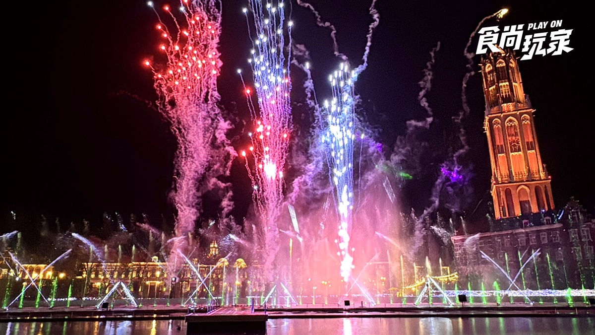 豪斯登堡變身EVA戰場！《新世紀福音戰士》8K飛行劇場、初號機霜淇淋、水舞秀