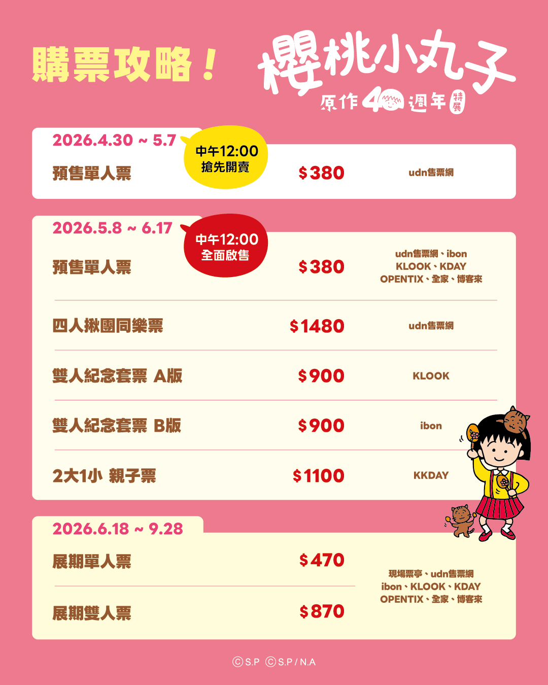 小丸子、柯南粉必衝！《櫻桃小丸子》40週年展、《名偵探柯南》TV30週年展一覽