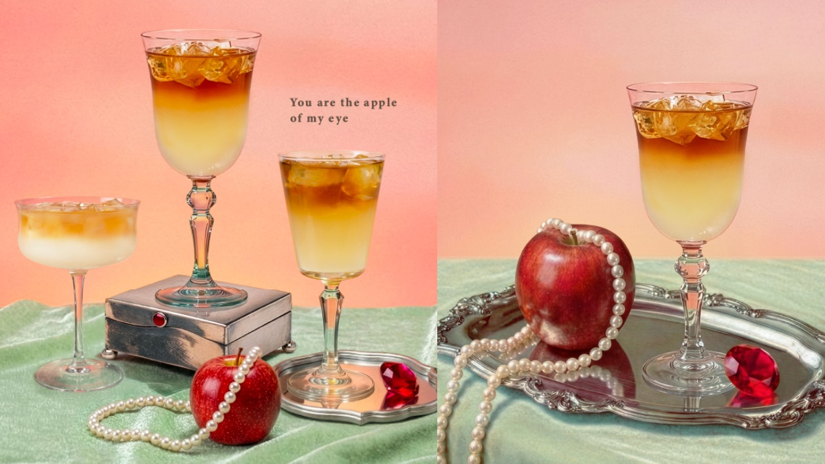 可不可蘋果系列回來了！４款「富士蘋果」升級飲品登場，厚乳、茶花烏龍必點