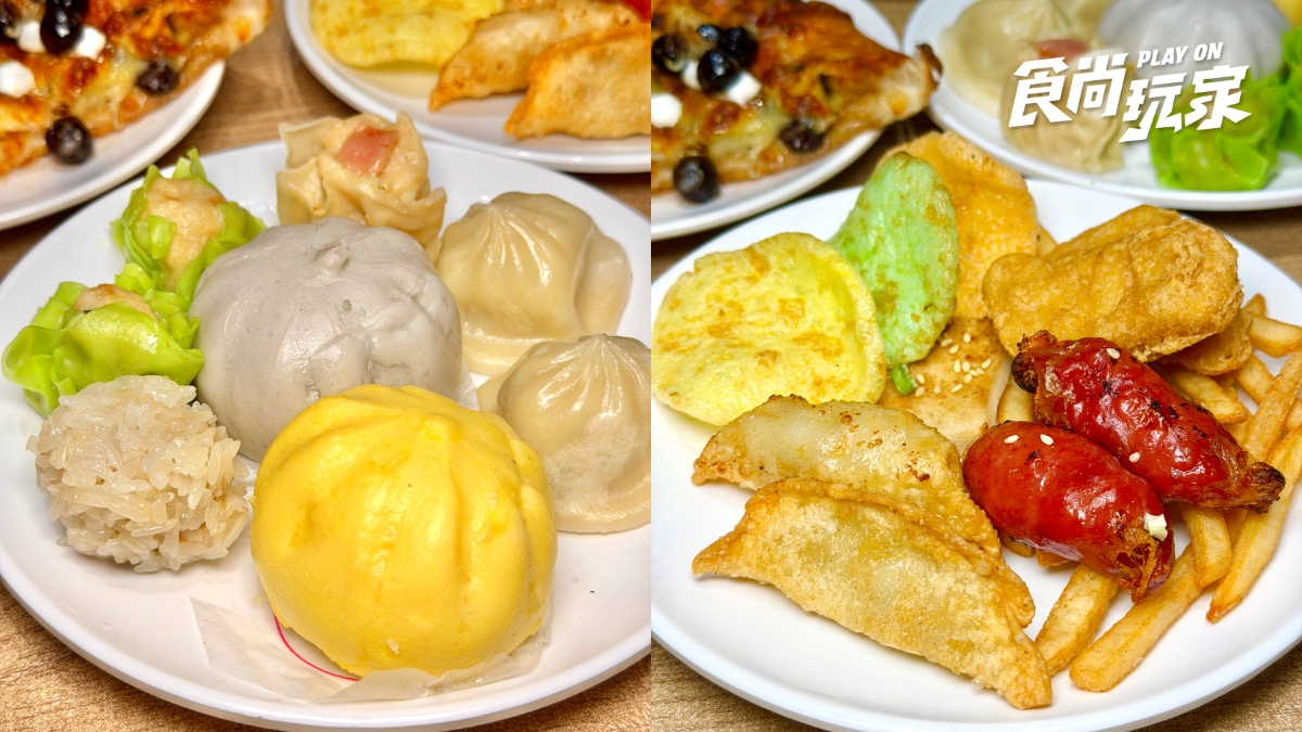 送火烤大蝦＋飲料！389元排餐＋自助吧吃到飽，披薩、港點、熱炒無限續