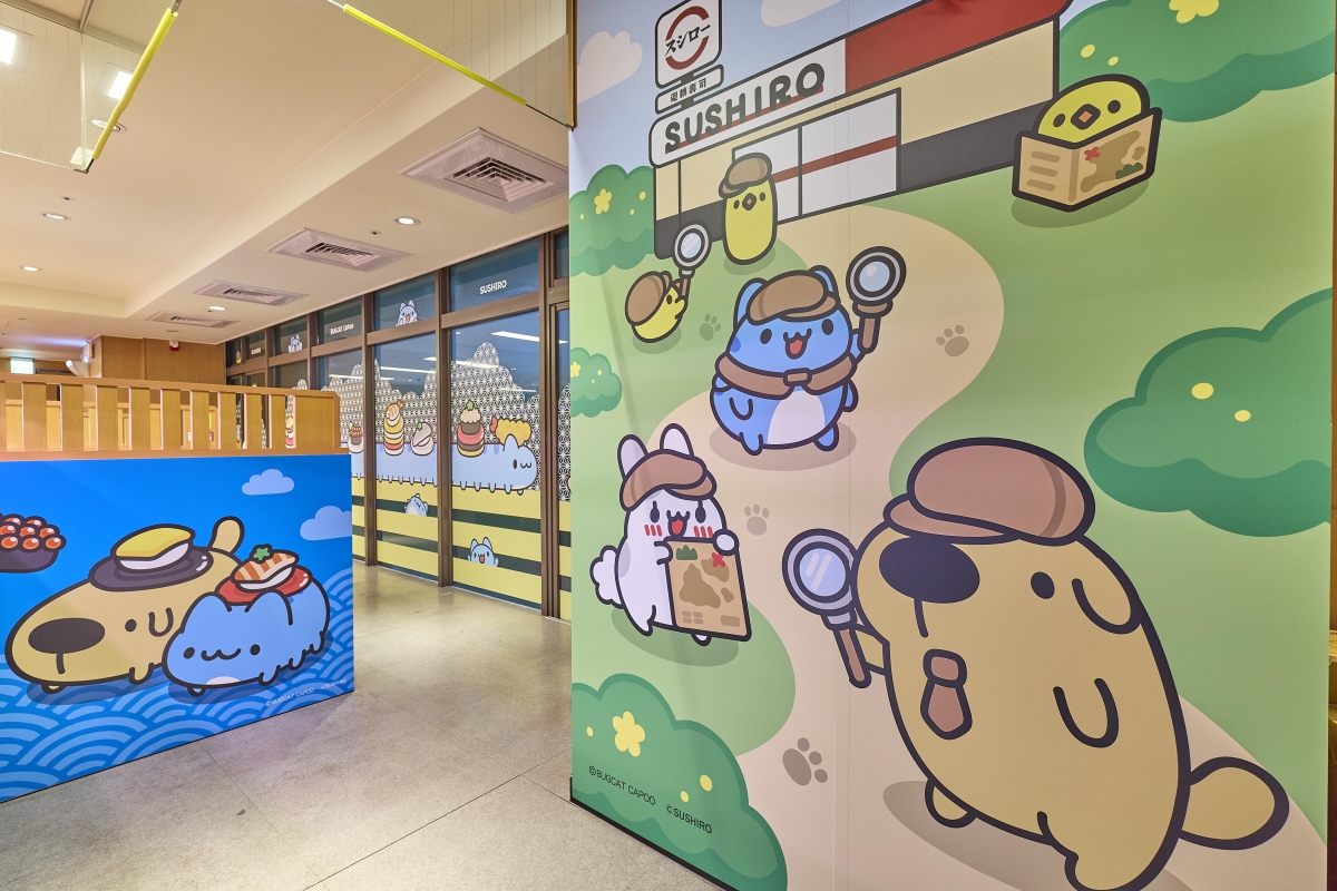 全台６間咖波主題店！壽司郎聯名「這天」開跑，４款聯名餐點、滿額贈攻略
