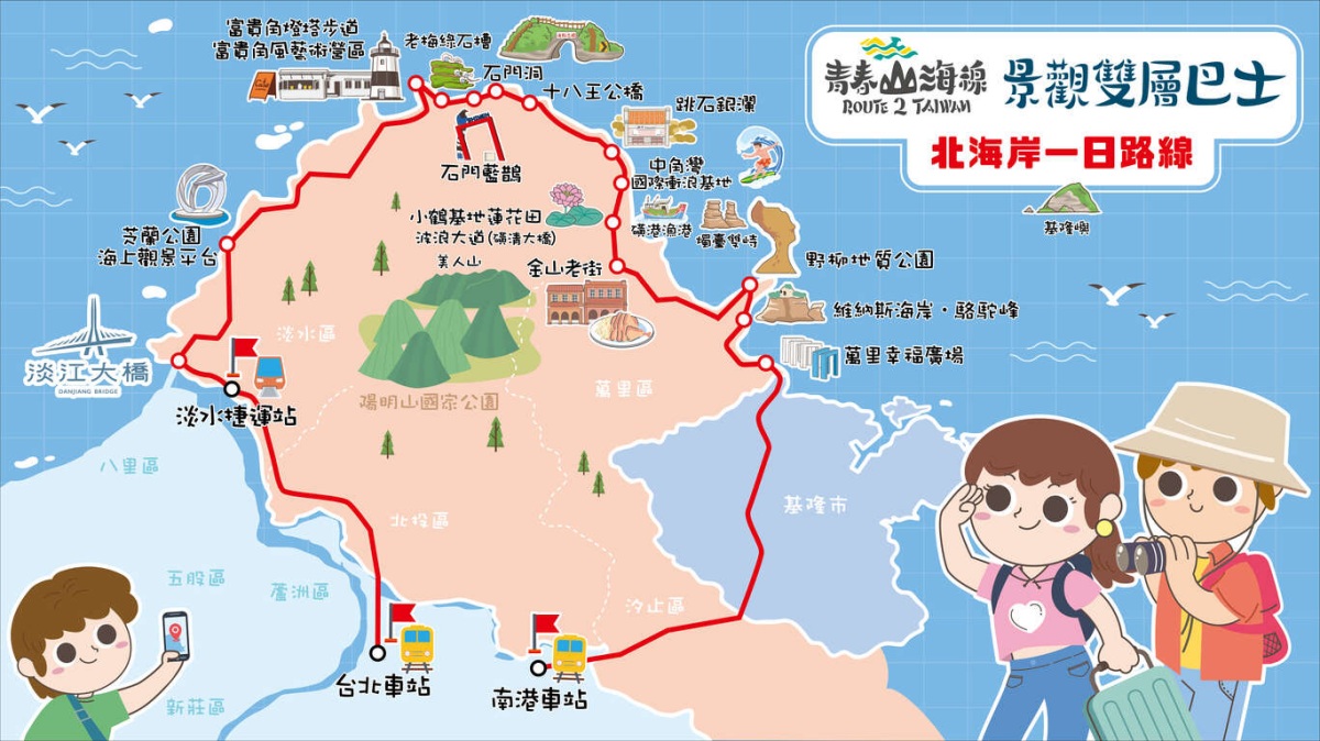 淡江大橋通車！開車一日遊全攻略：「淡水→八里」景點美食、夕陽打卡懶人包