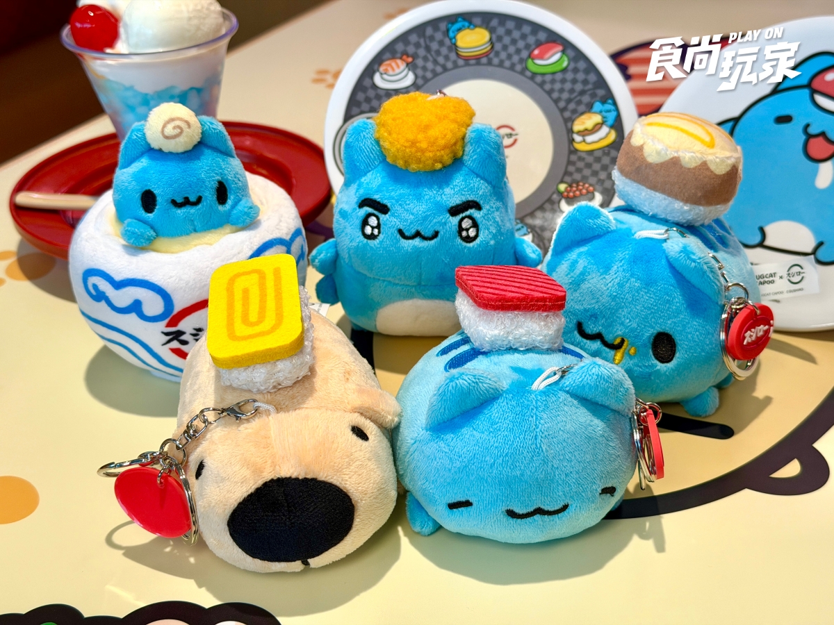 全台６間咖波主題店！壽司郎全新聯名開跑，４款聯名餐點、滿額贈攻略
