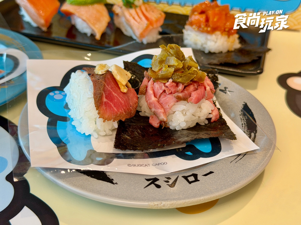 全台６間咖波主題店！壽司郎全新聯名開跑，４款聯名餐點、滿額贈攻略