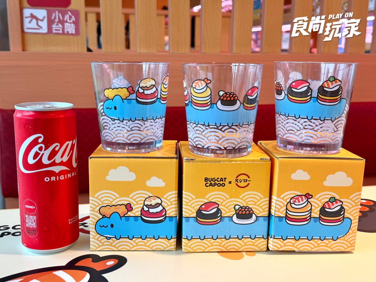 全台６間咖波主題店！壽司郎全新聯名開跑，４款聯名餐點、滿額贈攻略