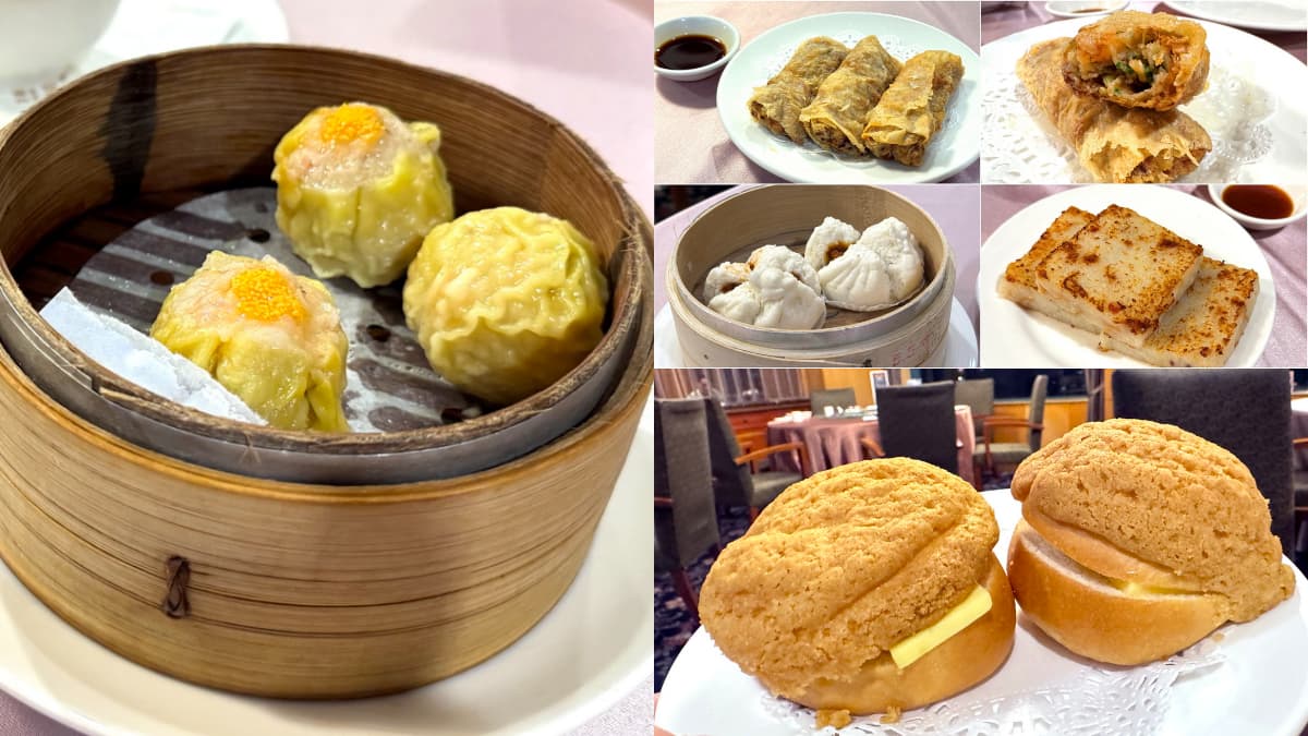 台中也有港點吃到飽！月底前４人同行１人免費，菜單50道點心、熱炒任你點