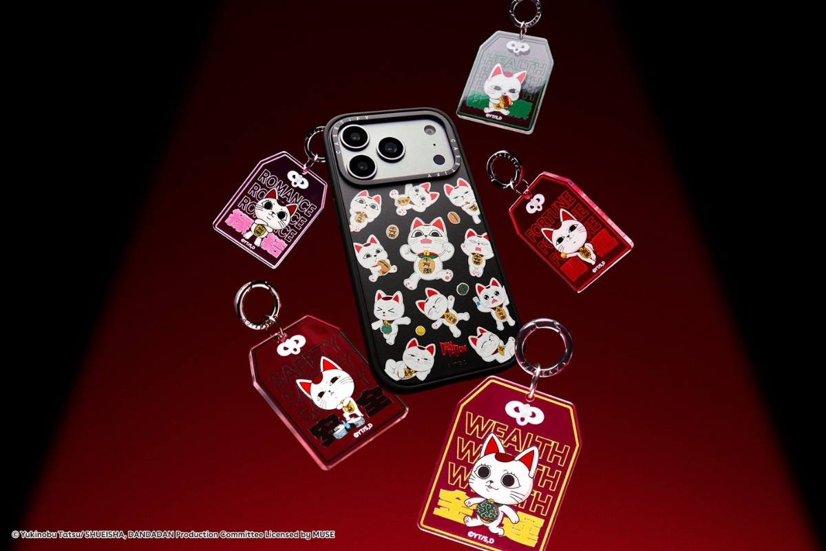 CASETiFY×膽大黨聯名周邊！高速婆婆吊飾、搖搖手機殼、隱藏版小卡