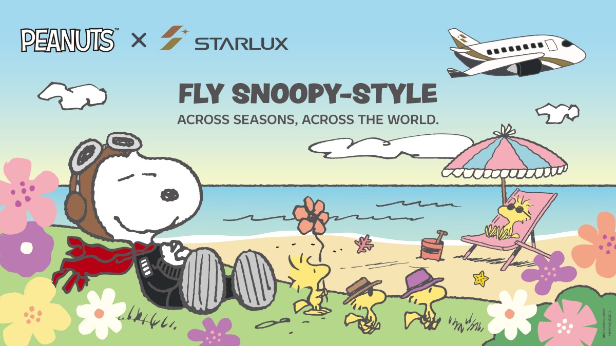 史努比控衝了！星宇航空最新Snoopy航班登場，7-11聯名福袋同步開搶