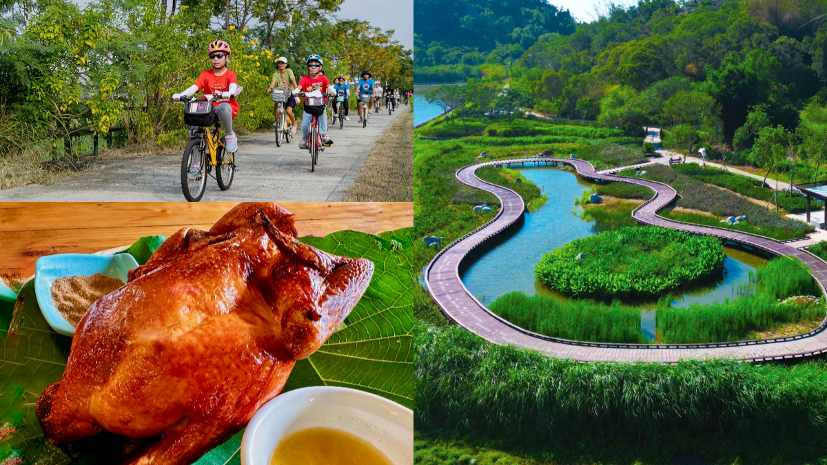 送烤全雞！高雄最美山湖秘境單車遊5/30開騎，10公里送最狂補給品