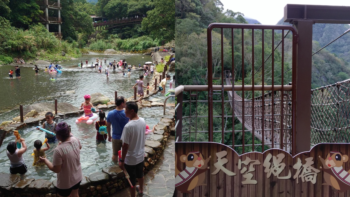 親子消暑勝地！桃園「溪水祕境」6/6開放，３大區泡湯、戲水雙重享受