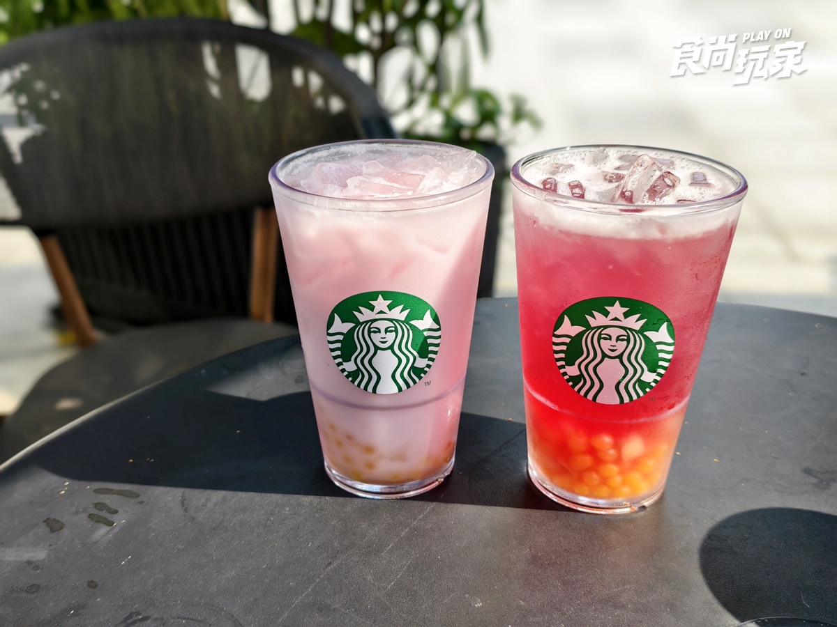 星巴克買一送一！「蘋果山竹爆爆星沁爽」５款夏日飲登場，外送限定款、樹懶周邊