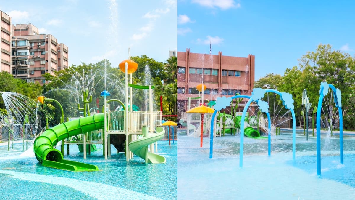 台北「銅板價水樂園」這天起開放玩水！最低25元不限時暢玩，全新滑水道曝光
