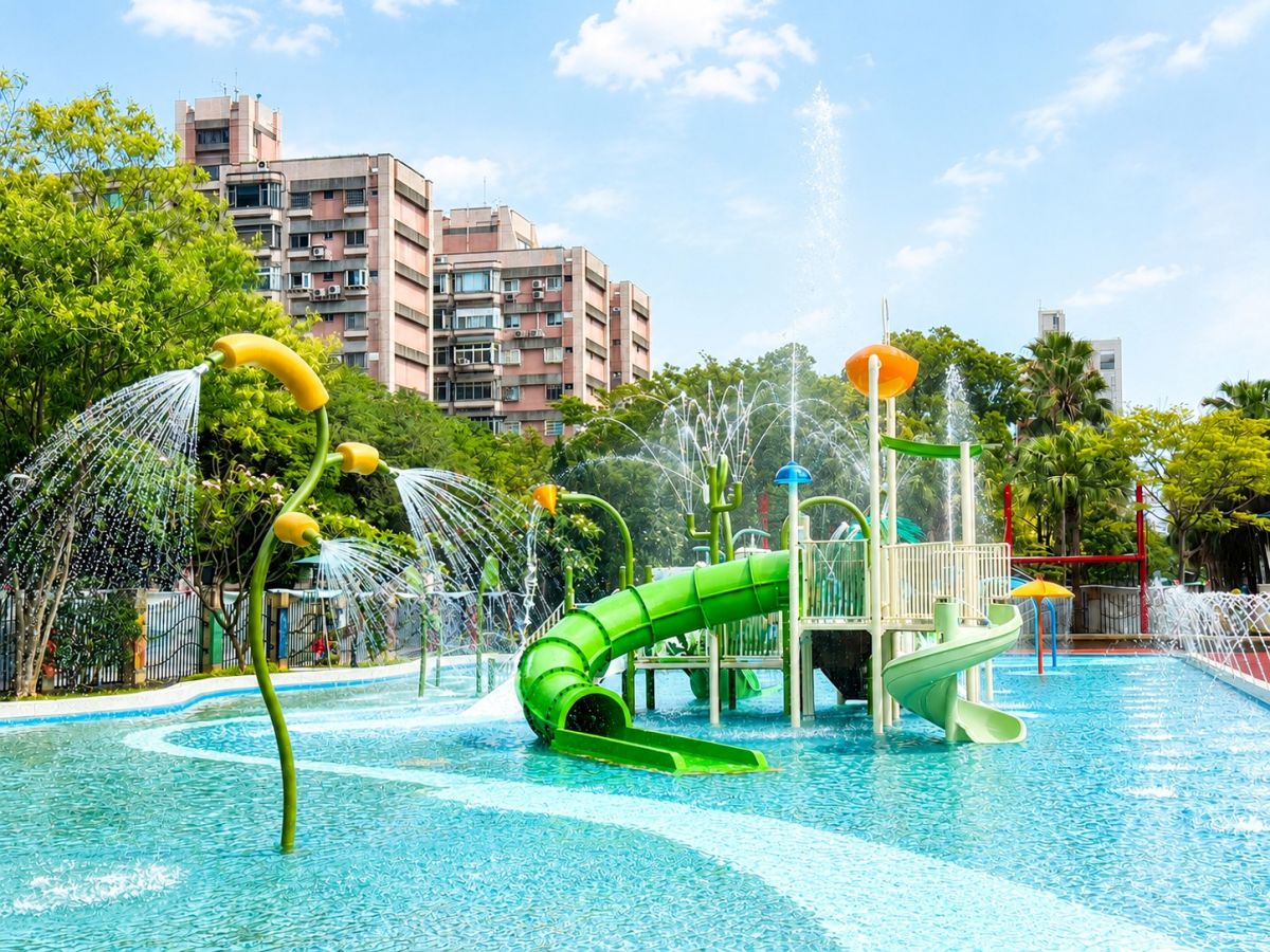 １日限定免費入園！台北水樂園「快閃園遊會」，玩滑水道、免費吃冰棒