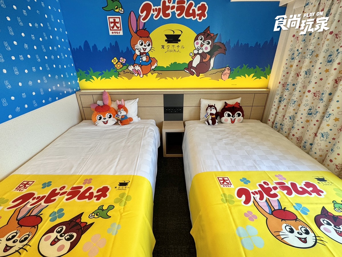 名古屋最萌特色飯店！小雞布丁、青蛙饅頭變身主題房，還有超帥大猩猩陪你睡