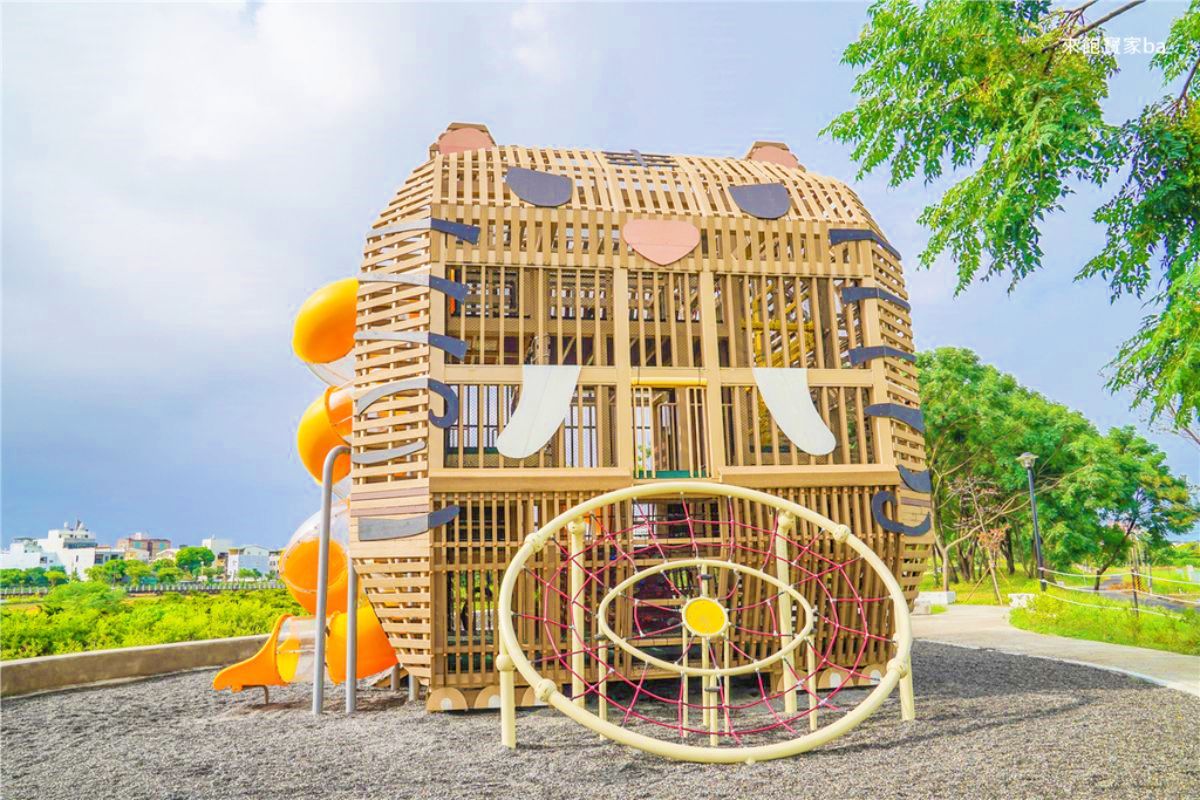 全台唯一「虎爺主題」公園在這！超Ｑ萌虎戲水區開放，一次嗨玩水陸遊樂場