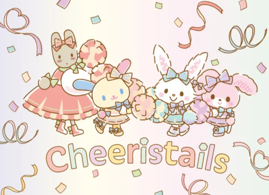 三麗鷗全新兔兔女團出道！「Cheeristais」兔媽媽、花小兔４角色同框，周邊活動公開