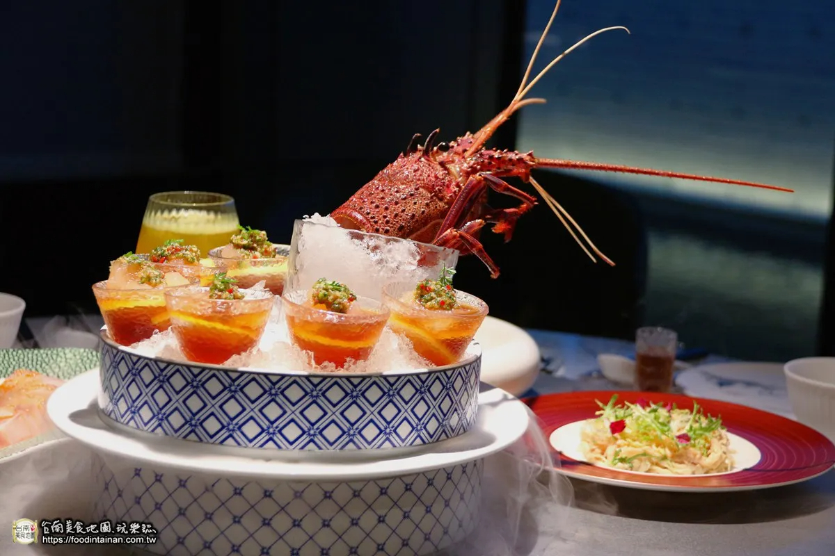碳佐麻里跨界中式料理！台南全新高空餐廳開幕，霸王龍蝦、紅蟳煲必吃