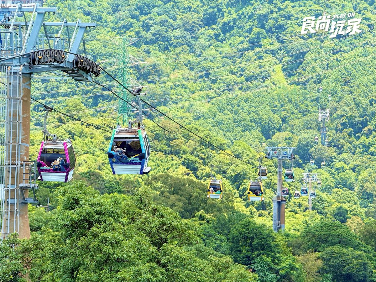 《動物方城市》出沒貓空纜車！必搶茱蒂、尼克等比例公仔車廂，逛周邊快閃店
